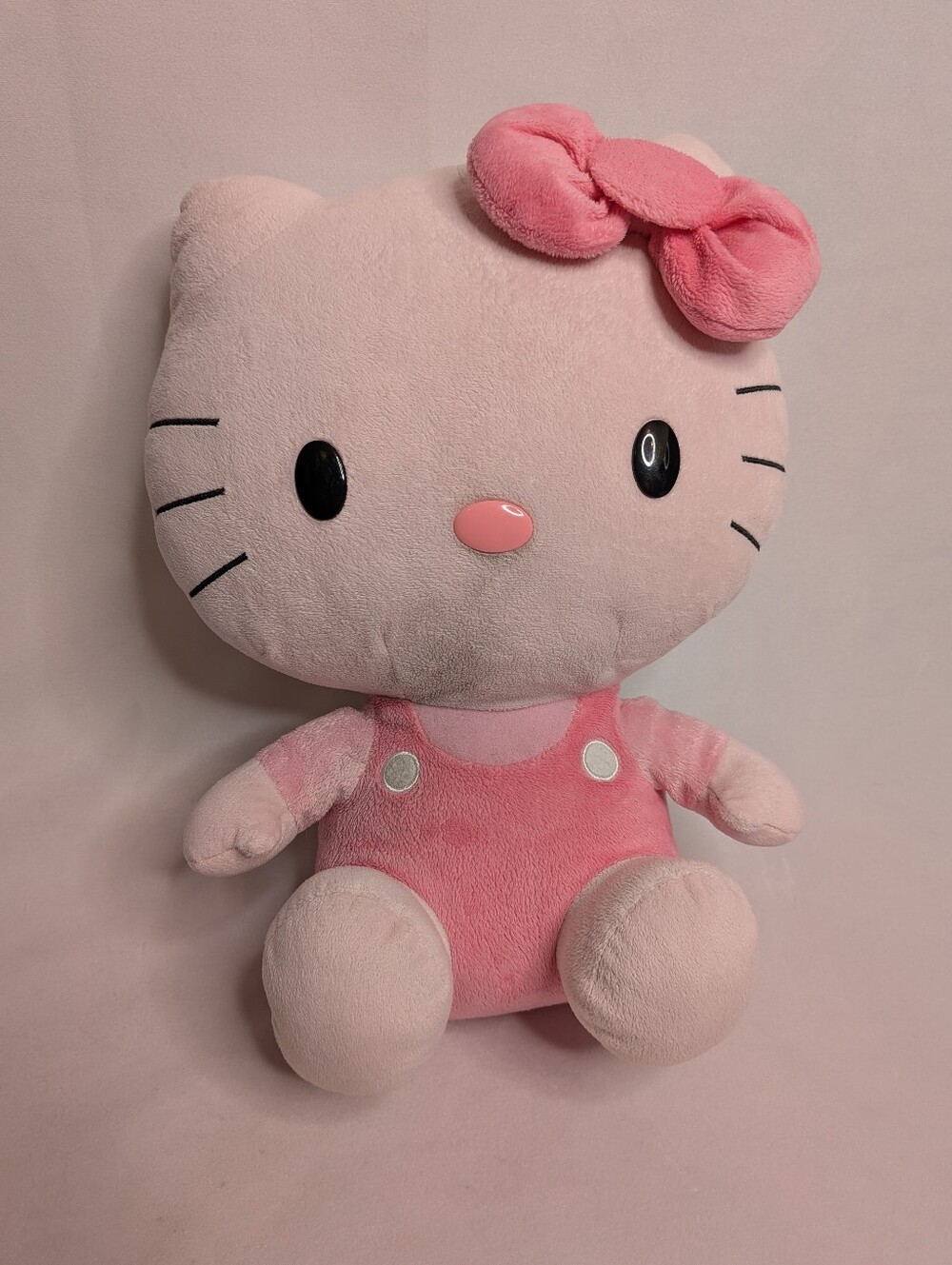 Vintage Hello Kitty Ty Plush Large Pink HK Stuffed Animal Sanrio 2012